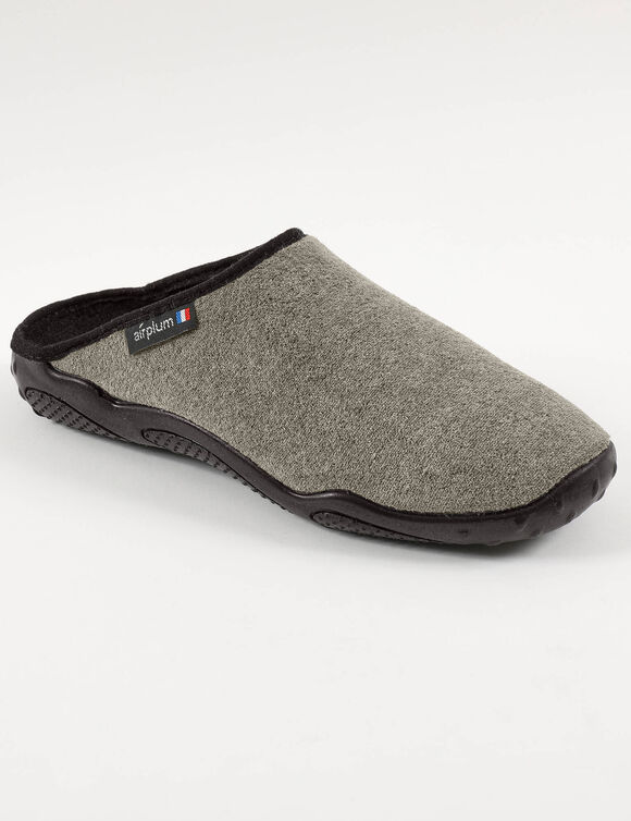 Mules homme Airplum®, semelles Airflex™ textile éponge (kaki) Mules homme Airplum®, semelles Airflex™ textile éponge (kaki)